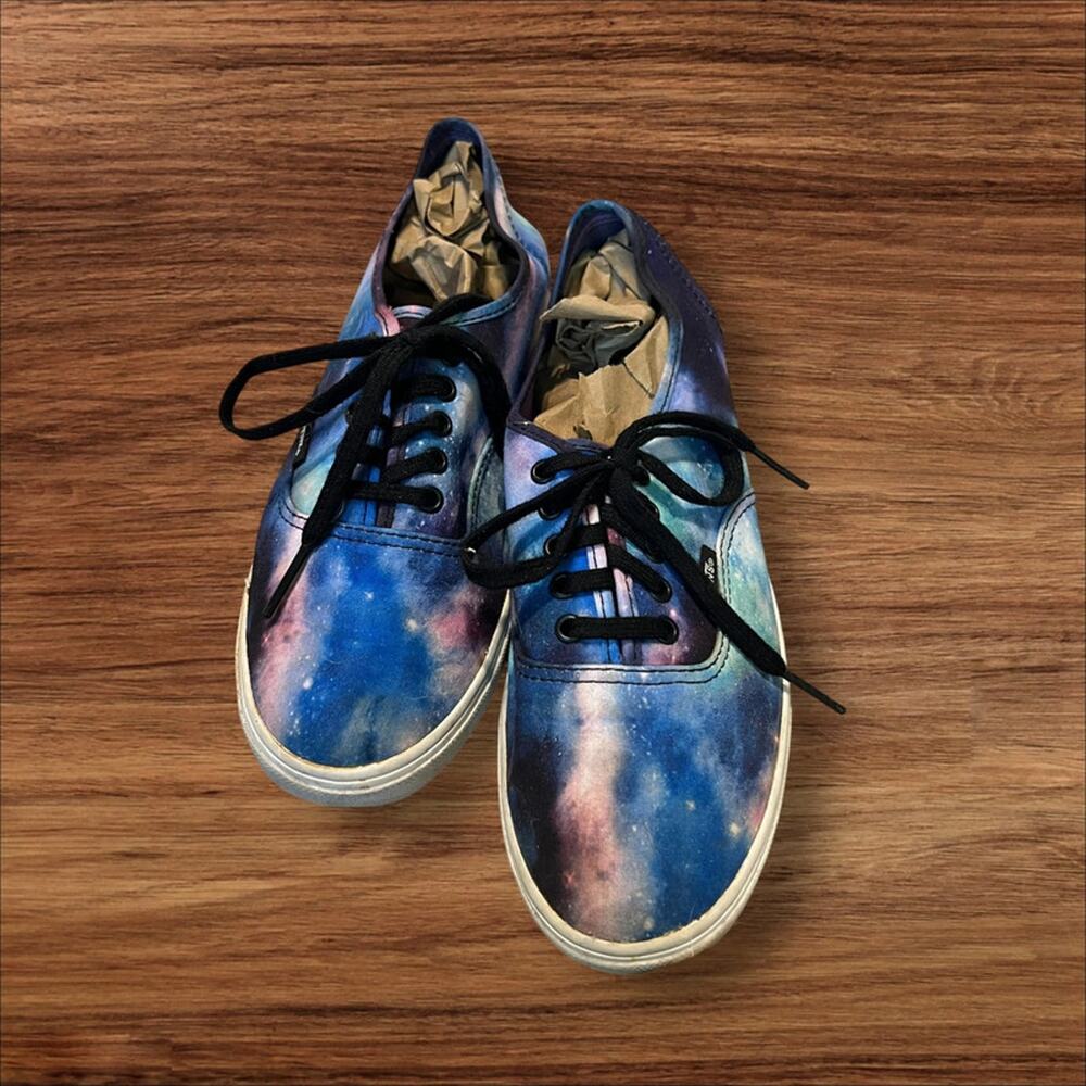 Vans Galaxy Cosmic Print Lace-Up Sneakers Women’s Size 9